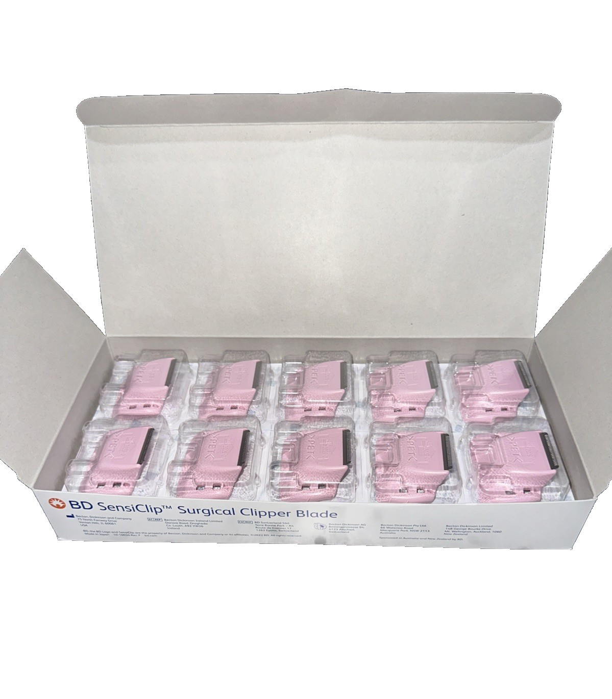 BD SensiClip Surgical Clipper Blades Ref 4403A Qty 20