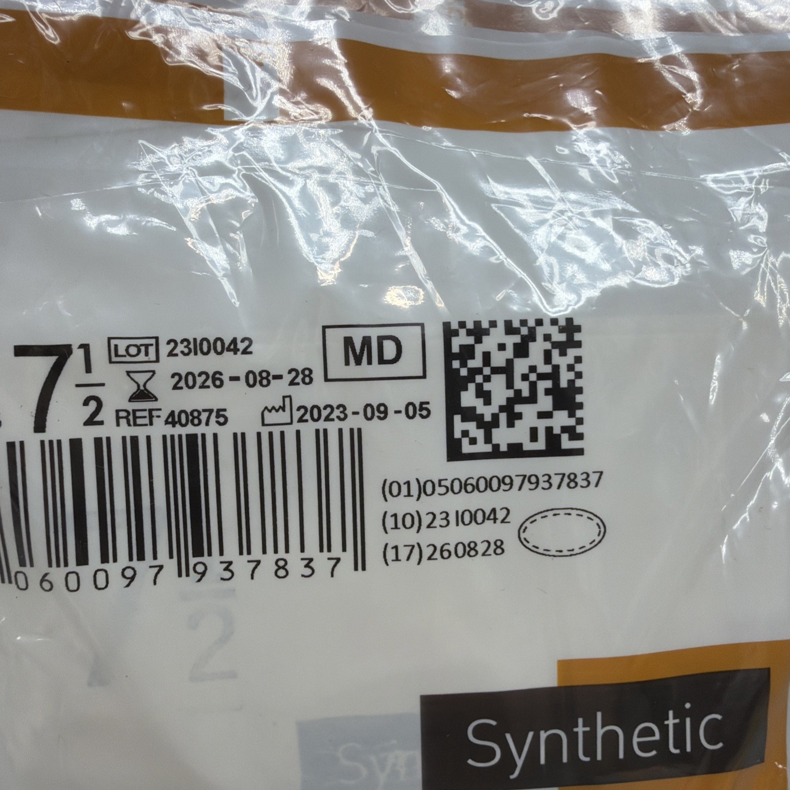 Biogel PI Surgical Gloves Sterile PF Molnlycke, *18 Pair* Size: 7.5 *See Dates*