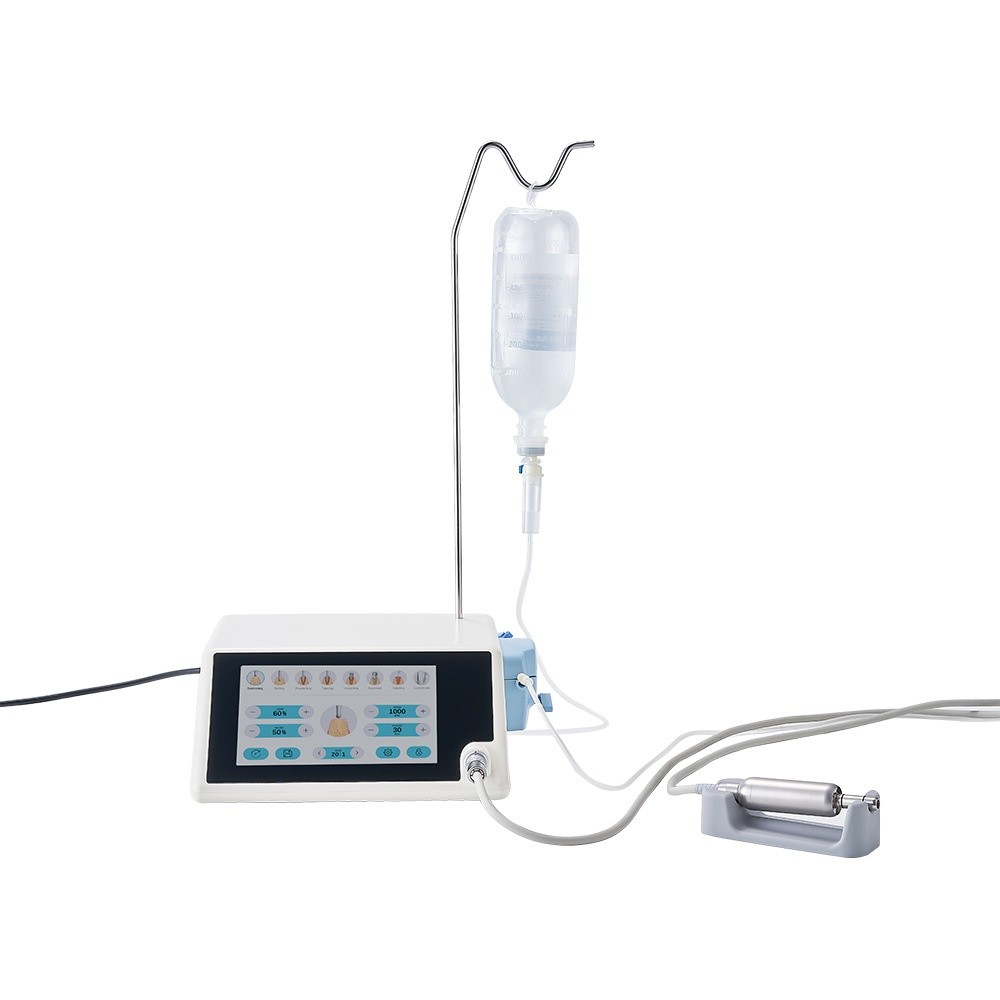 Dental Implant Motor Brushless Surgical Touch Screen Machine +20:1 LED Handpiece
