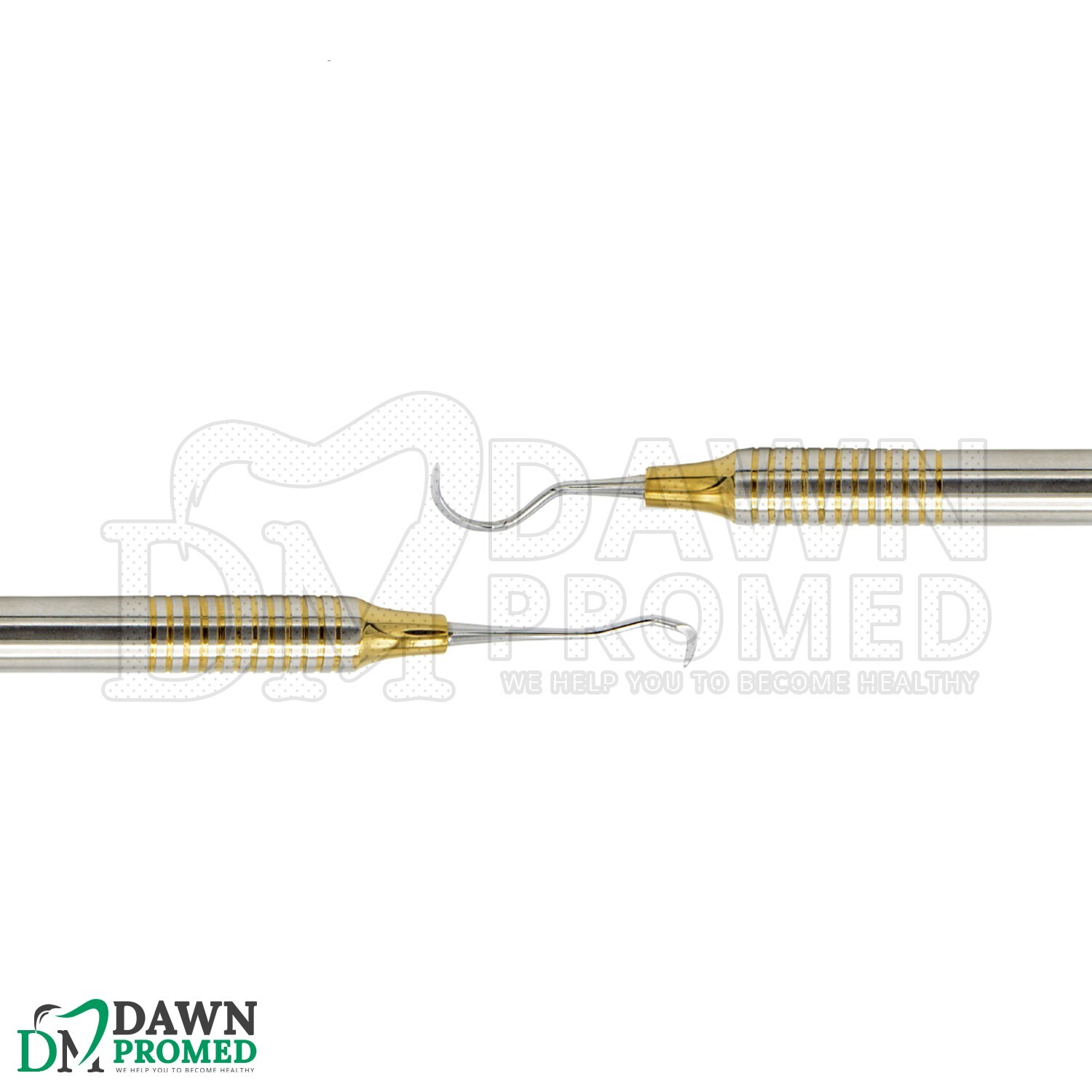 5 Pcs Dental Sickle Scaler Anterior Towner Jacquette Double Ended German Grade