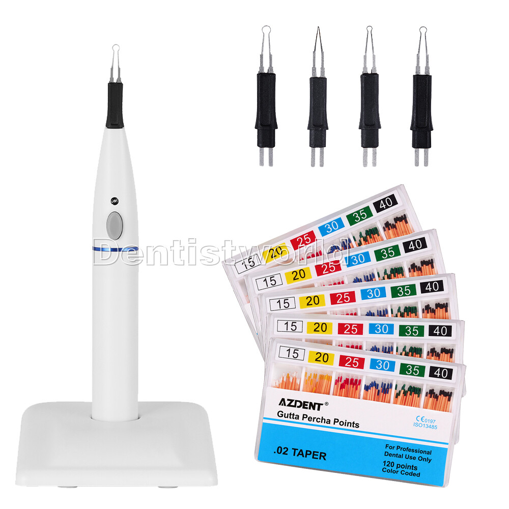 Dental Endo Gutta Cutter Percha/Teeth Gum Handpiece & Gutta Percha Points
