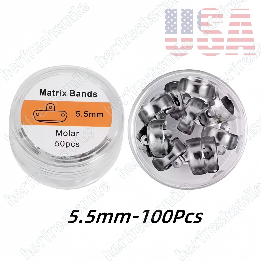 Dental Matrix Bands Ring Sectional Matrice Clamp Fit Garrison Palodent V3 System