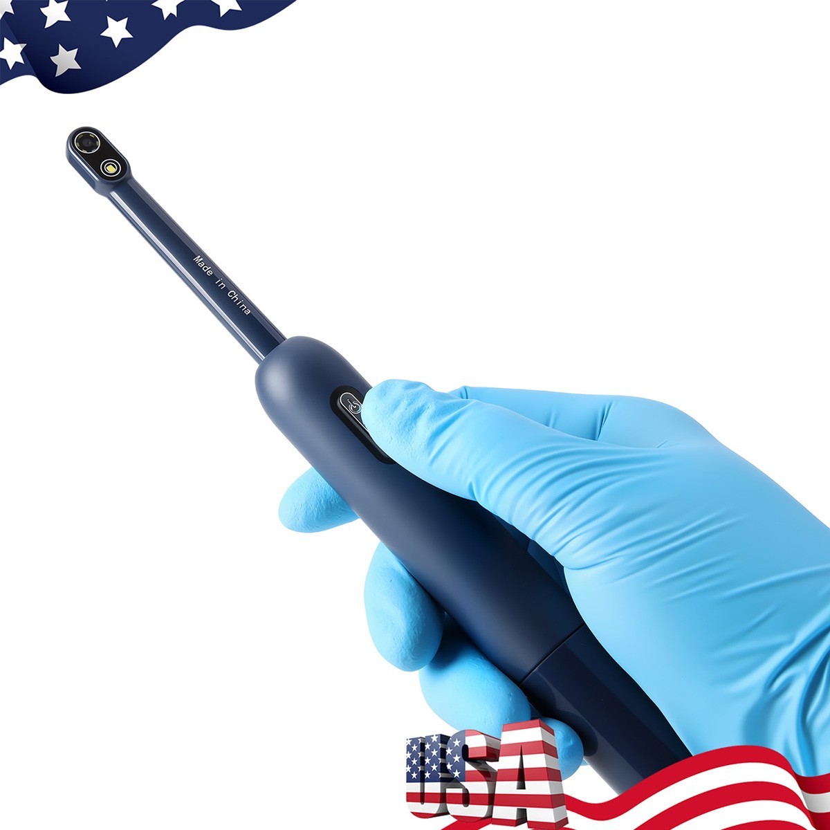 AZDENT Dental Cordless WiFi Intraoral Camera Imaging Intra Oral Endoscope 7 LEDS