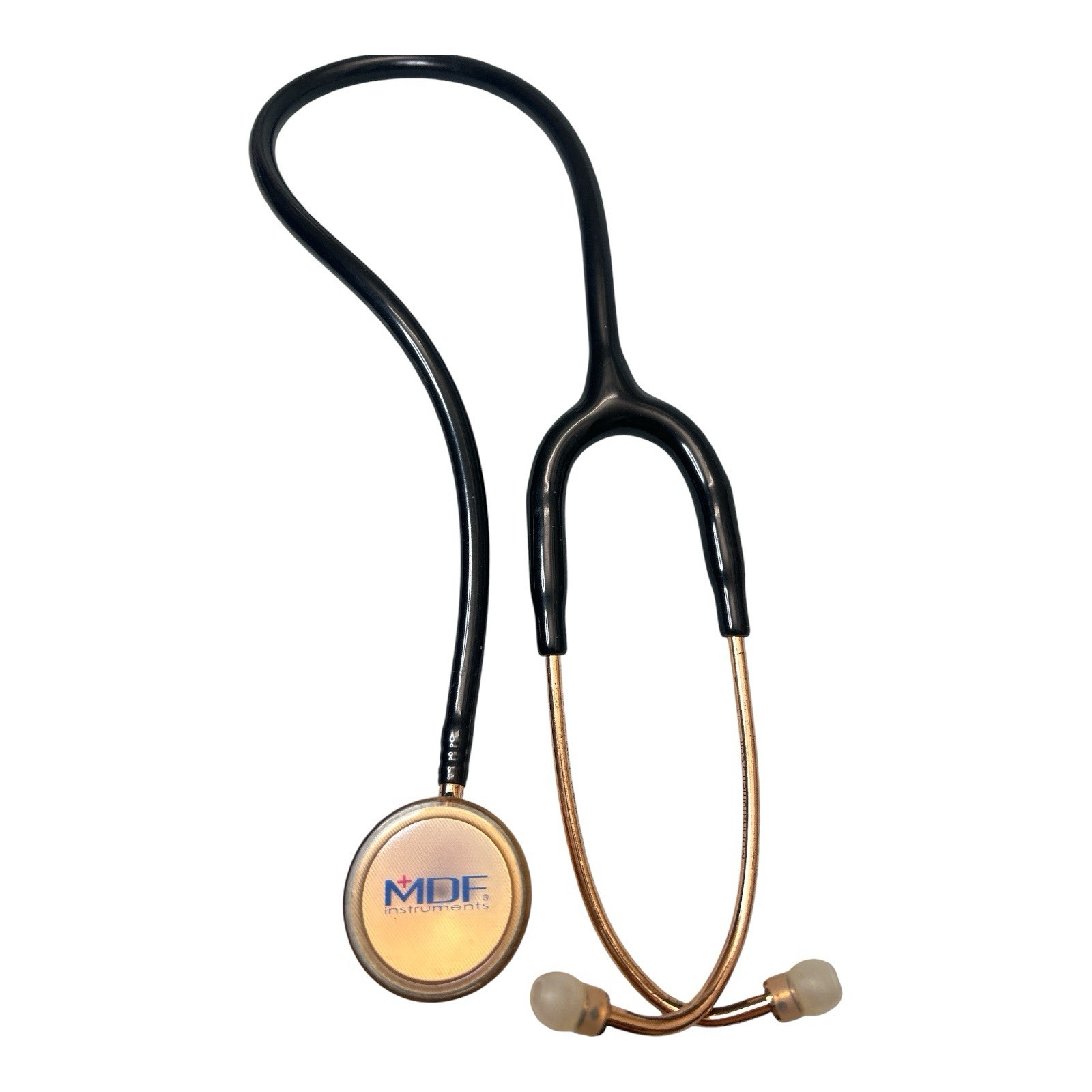 MDF Rose Gold Edition MD One Stainless Steel Dual Head Stethoscope Tested