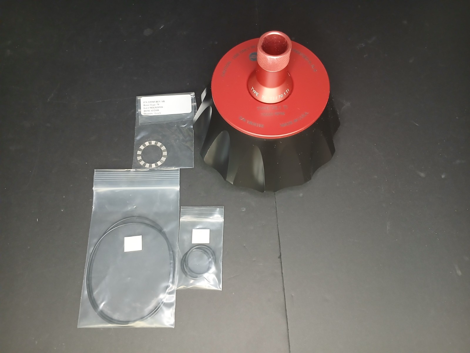 Beckman Coulter Type 70.1 Ti Fixed-Angle Titanium Rotor, MFG 2018