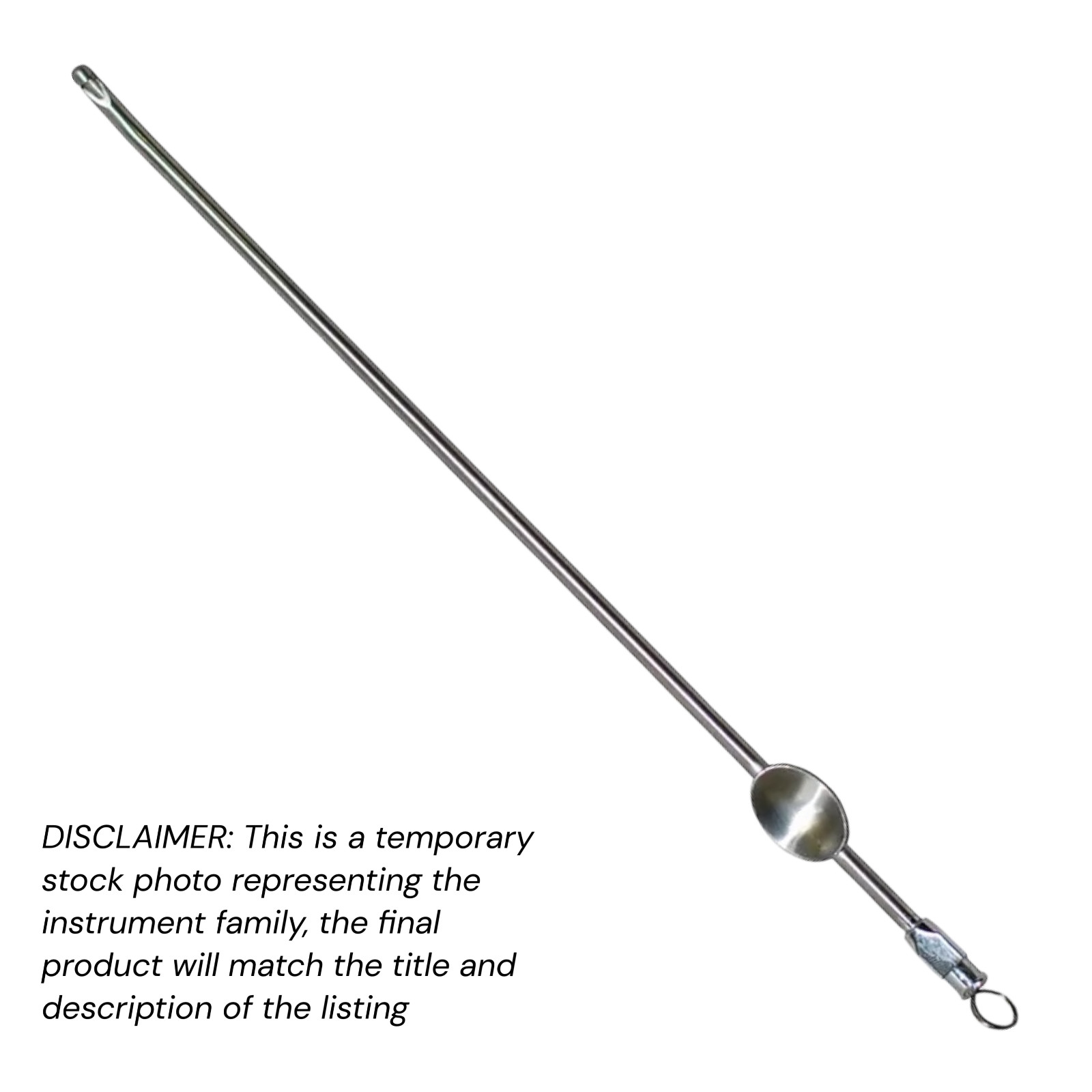 Set of 20 Randall Suction Biopsy Curettes, 10″, 4mm Diam, with Luer Hub, Premium
