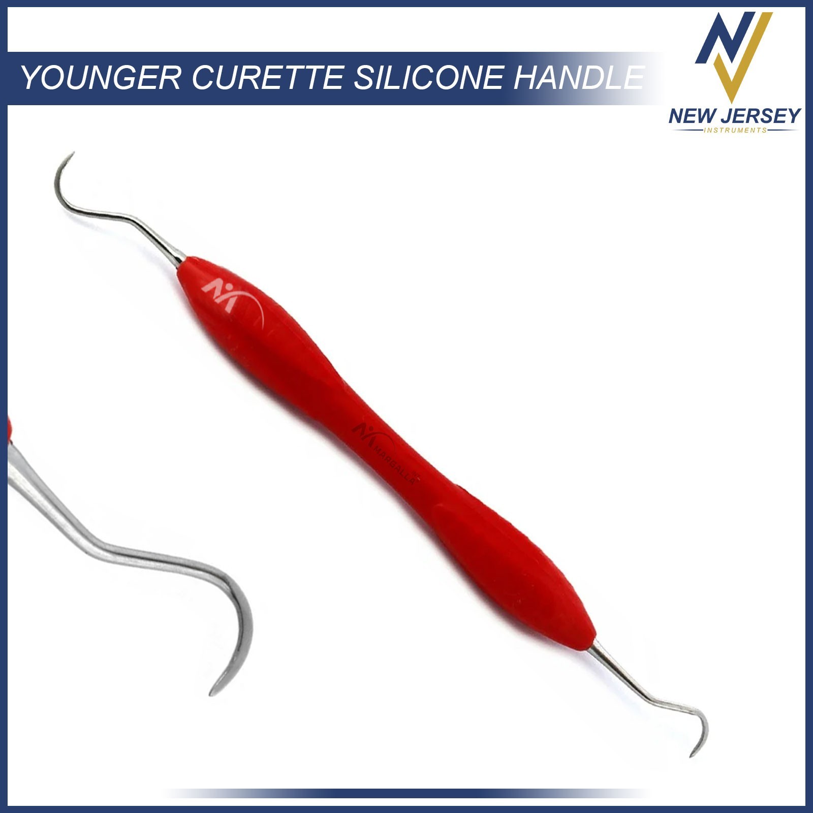 Dental Younger-Good Curettes 7/8 Universal Silicone Handle Periodontal Hygienist