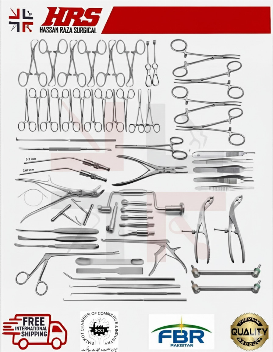 Neurosurgery Instruments Set 151 PCS | German Stainless Steel Surgical Tools