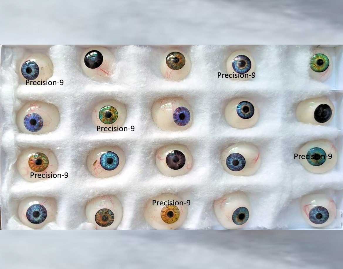 Superior Quality Acrylic Eye Prosthesis Custom Fit Artificial Eye Mix Color 20PC