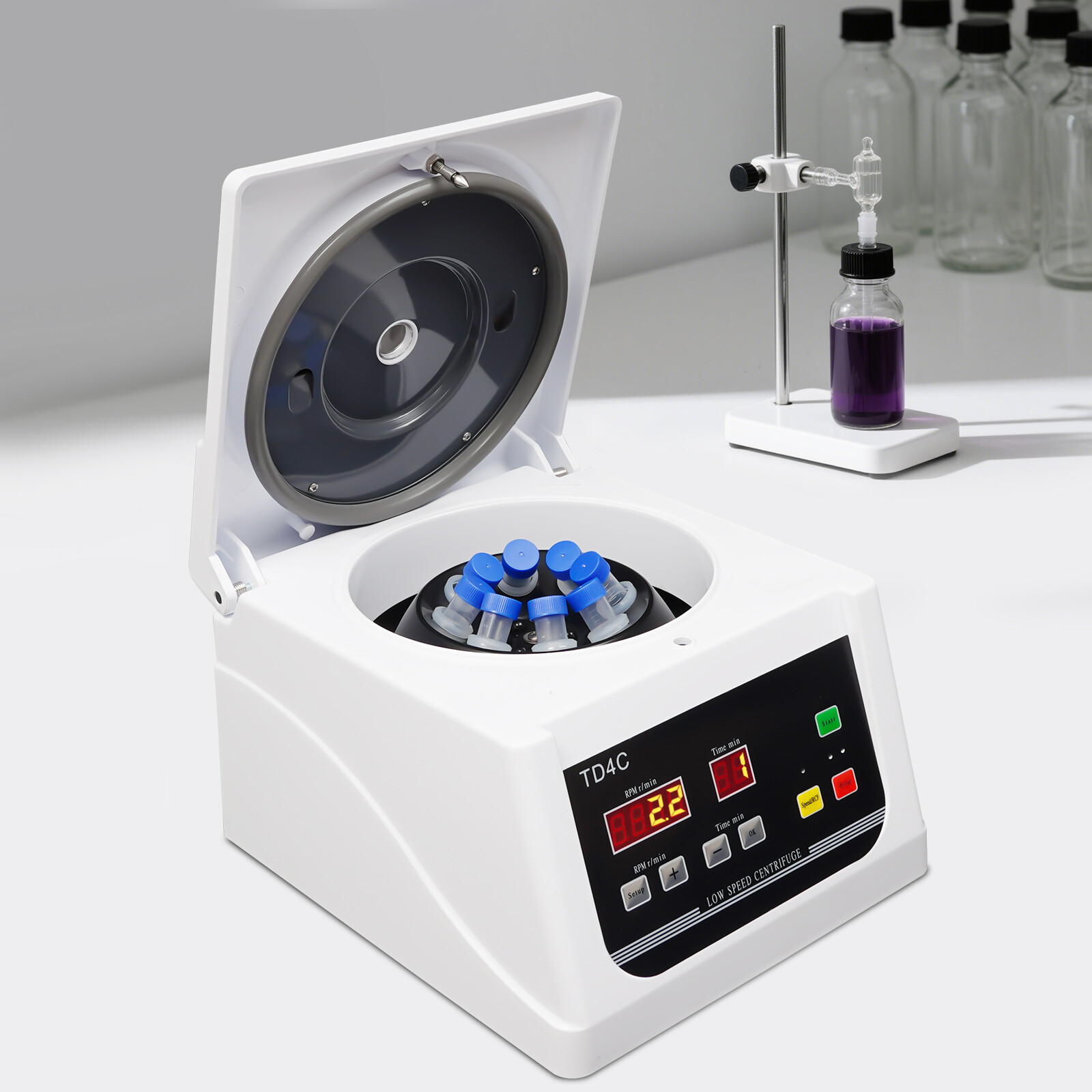0-4000R/min PRP Medical Beauty Centrifuge TD4C Benchtop Laboratory Low Speed