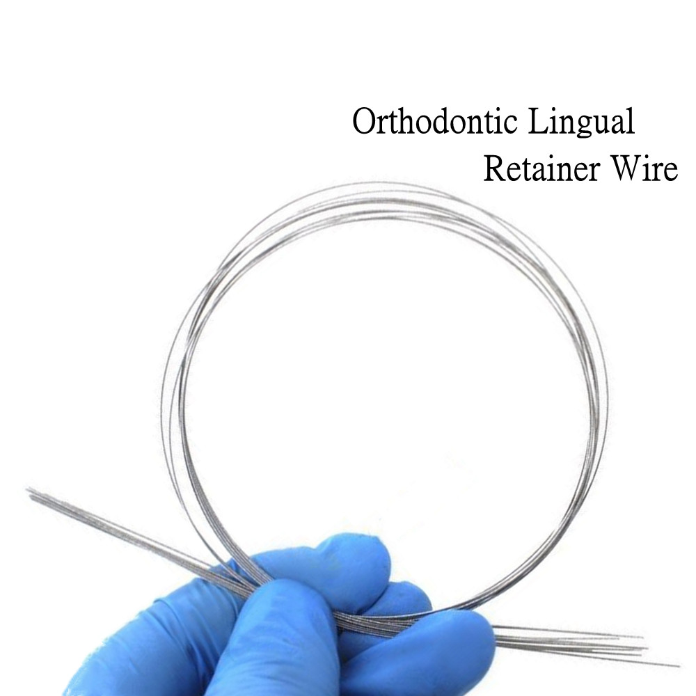 10 Pc/Pack Dental Orthodontic Flat Strand Lingual Retainer Wire .010″x.028″/032″