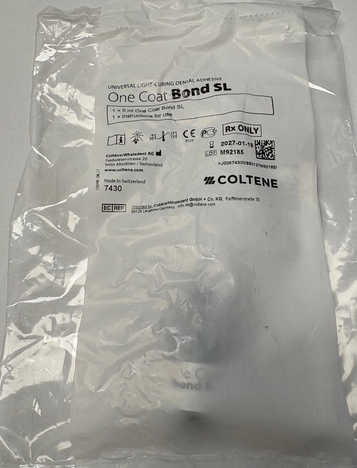 One Coat Bond – SL – Refill – Dental Adhesive / Bonding A – COLTENE
