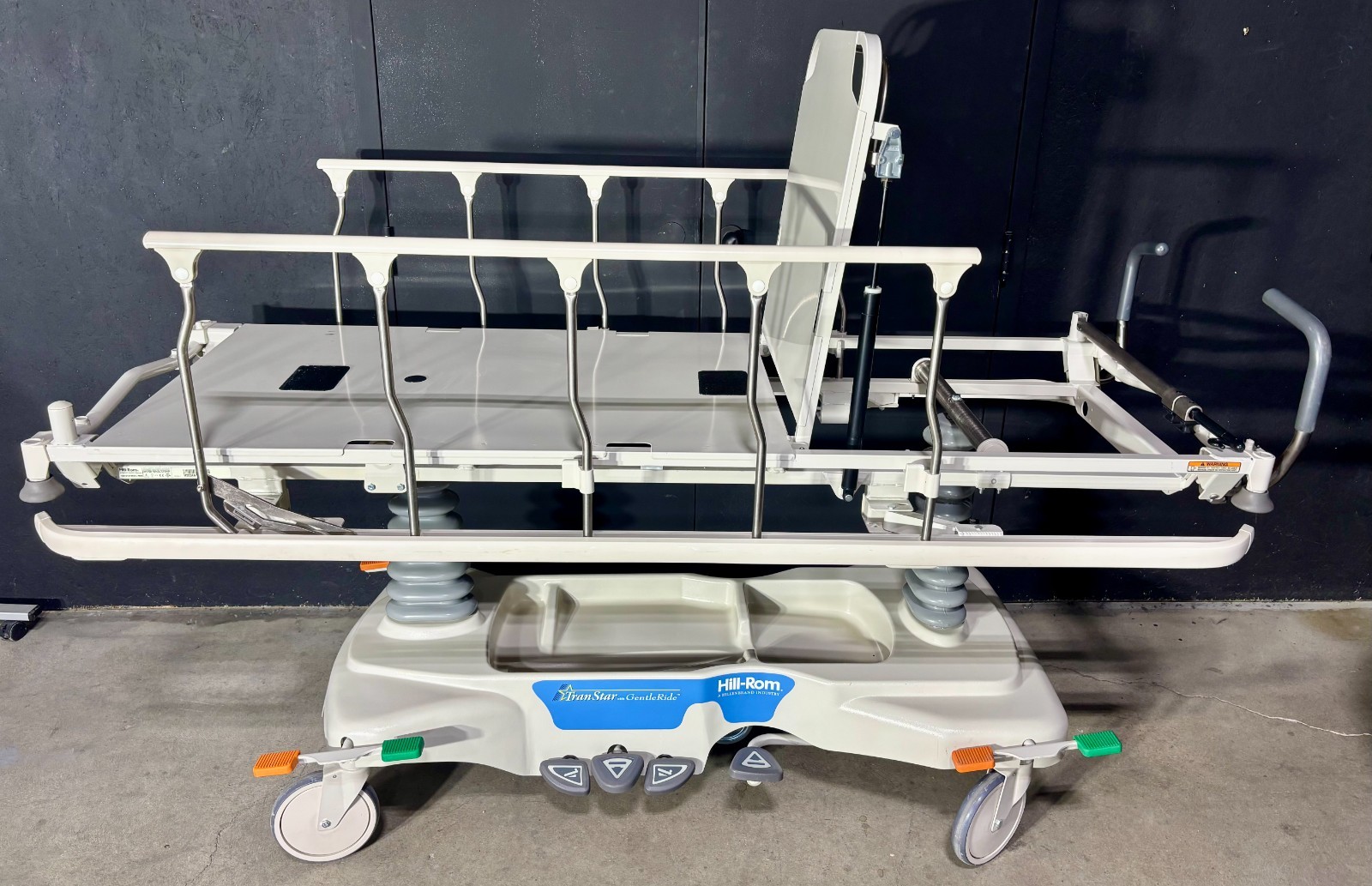 Hill-Rom P8000 Tran Star Gentle Ride Procedural Stretcher