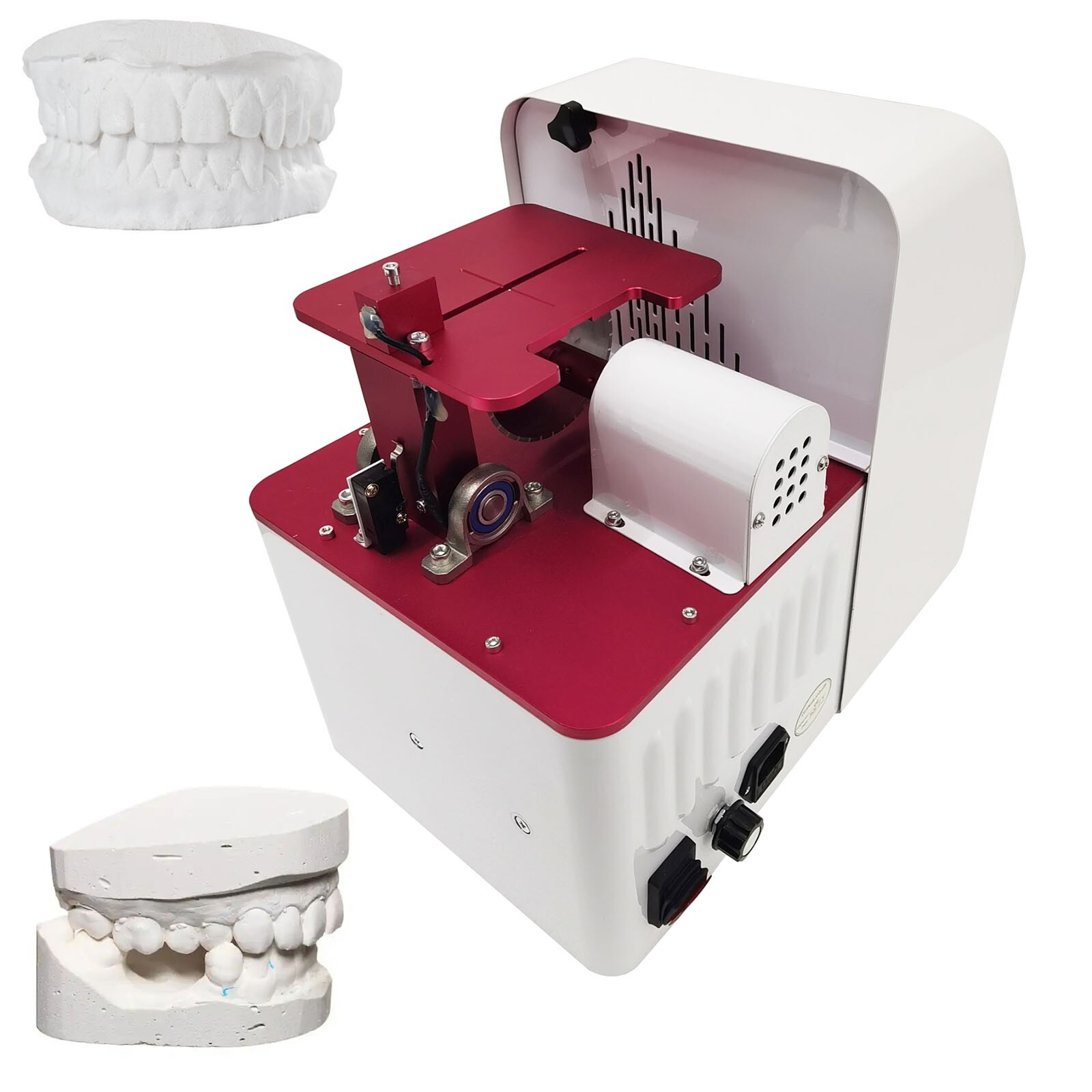 Lab Electric Gypsum Saw Gypsum Cutting Machine with Dust Removal Function