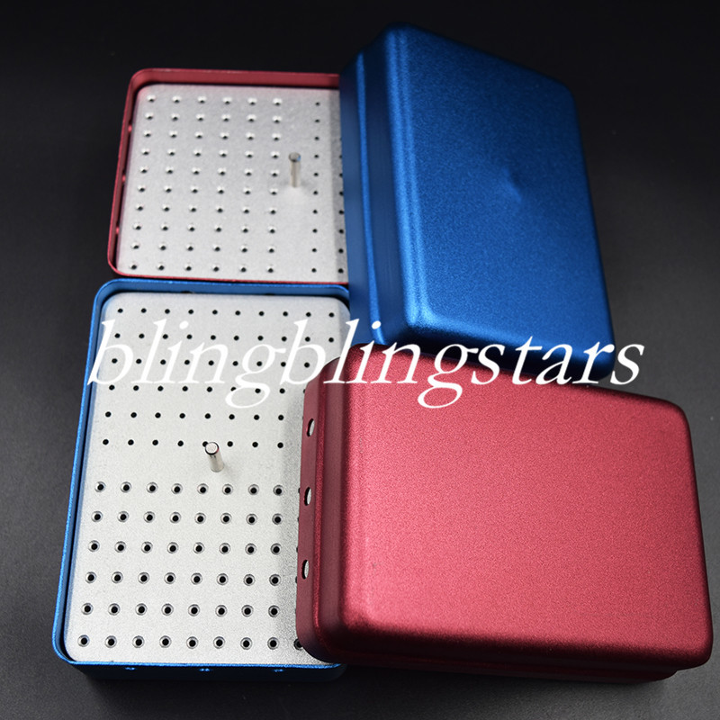 120 Holes Dental Burs Holder Endo Files Stand Disinfection Box Endo Accessories