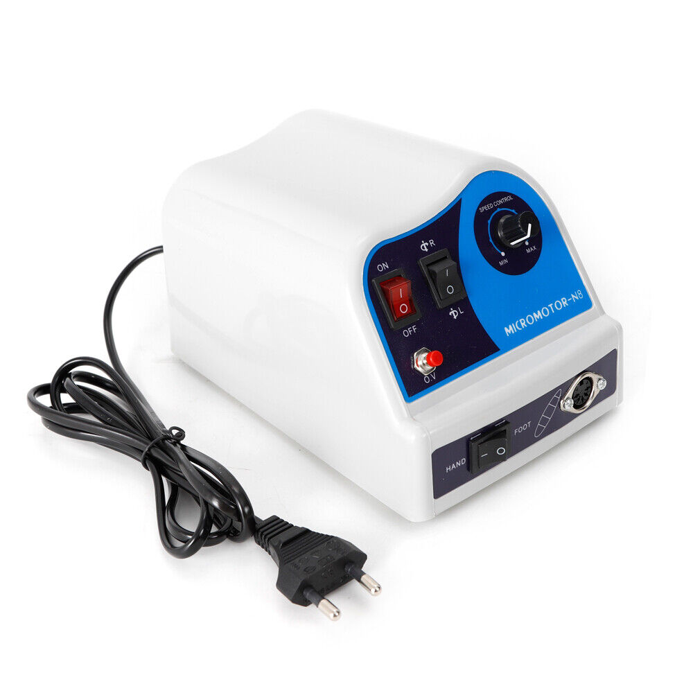 Dental Lab Electric Micromotor Polisher Polishing N8+45K RPM Handpiece 2.35mm
