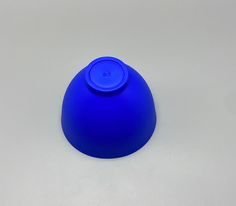 Dental Lab Mixing Bowl Flexible Silicone Rubber Extra Large Blue Bowls Hygienist