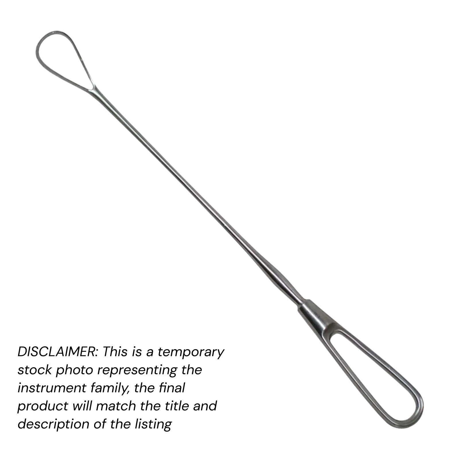 10 pcs Bumm Uterine Curettes 12.5″ Rigid Sharp Blade Sz 2 19x35mm XPRS OR Grade