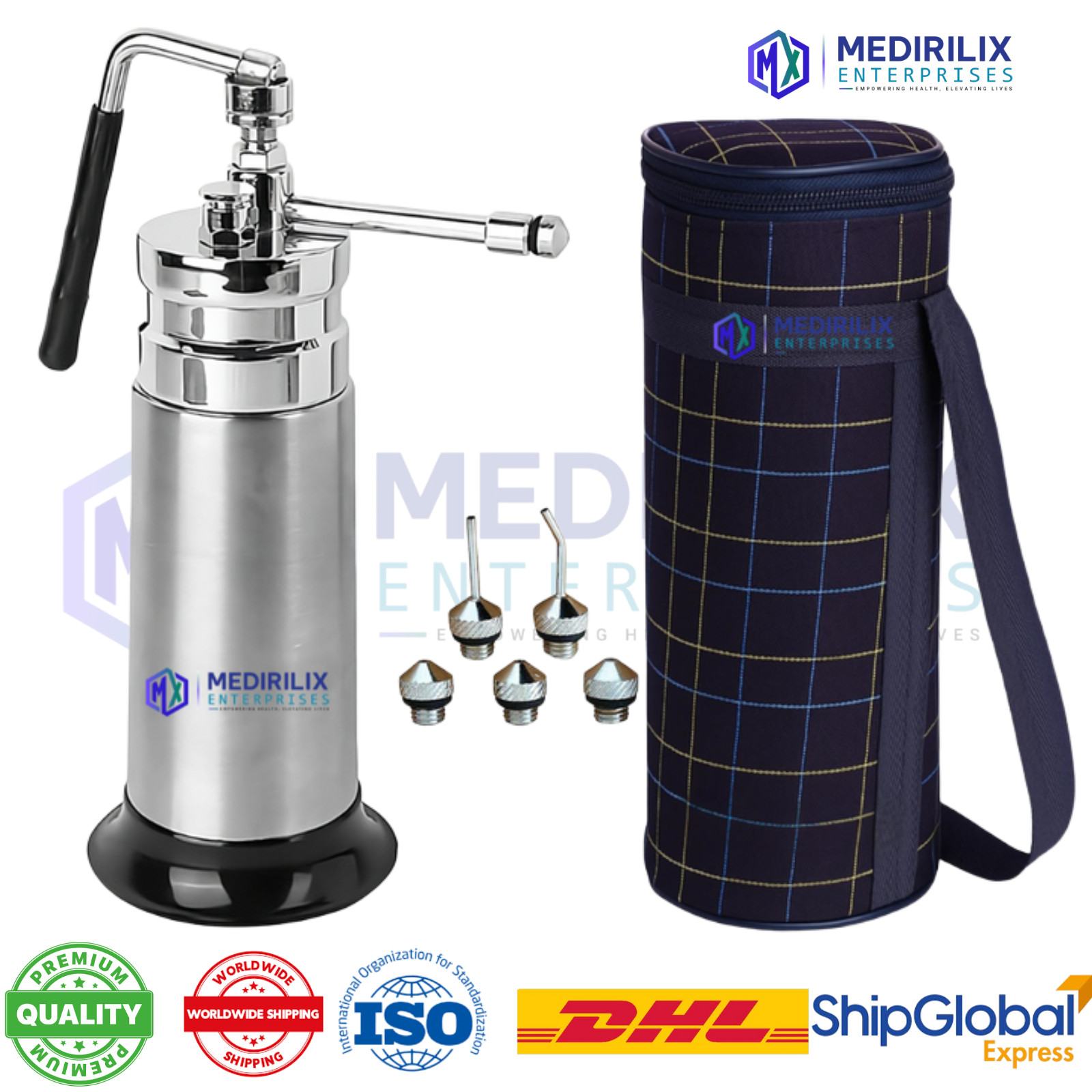 Premium 350ml Mini Cryo Can Liquid Nitrogen Spray for Dermatology Treatments