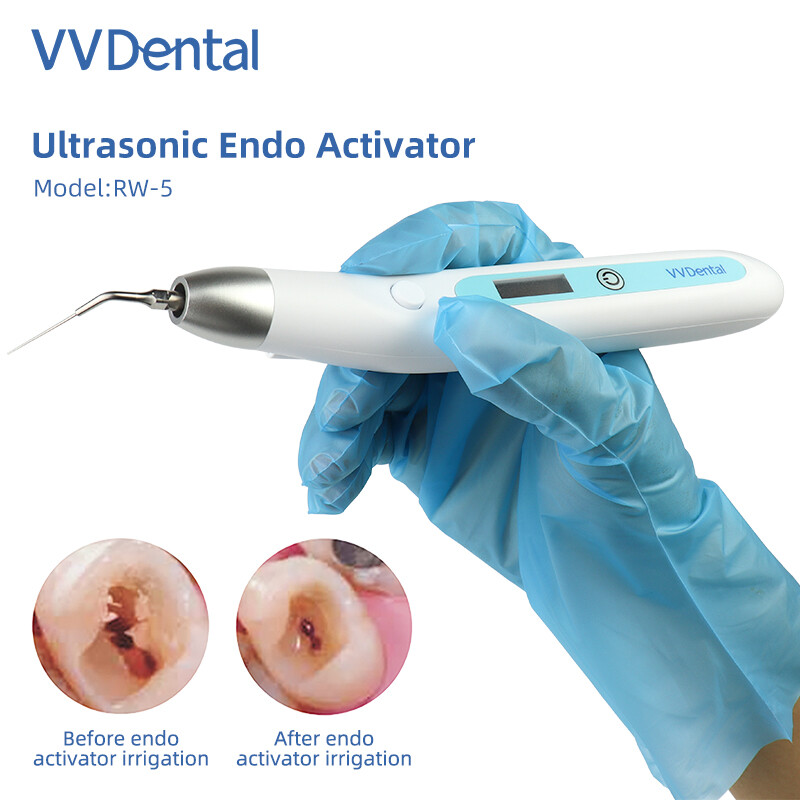 Dental Sonic Activator Endodoncia Irrigator Endo Root Canal Cleaning with 5 Tips