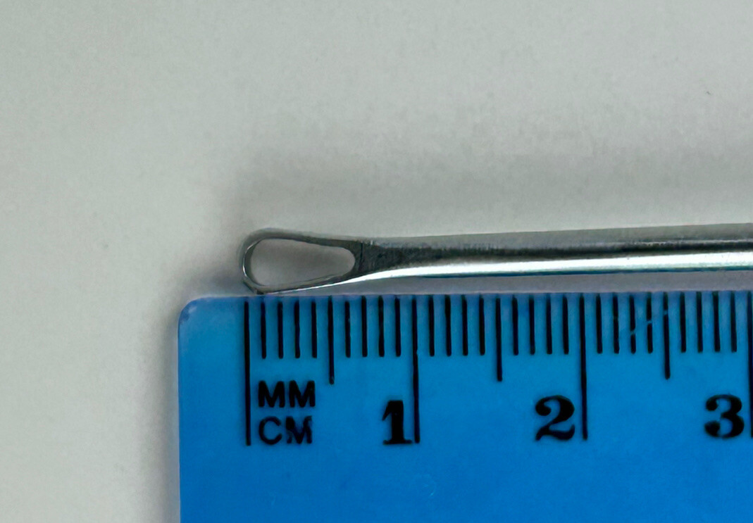 Symmetry 23-5532 Sims Uterine Curette Size 00 Sharp Malleable Shaft 11in Length