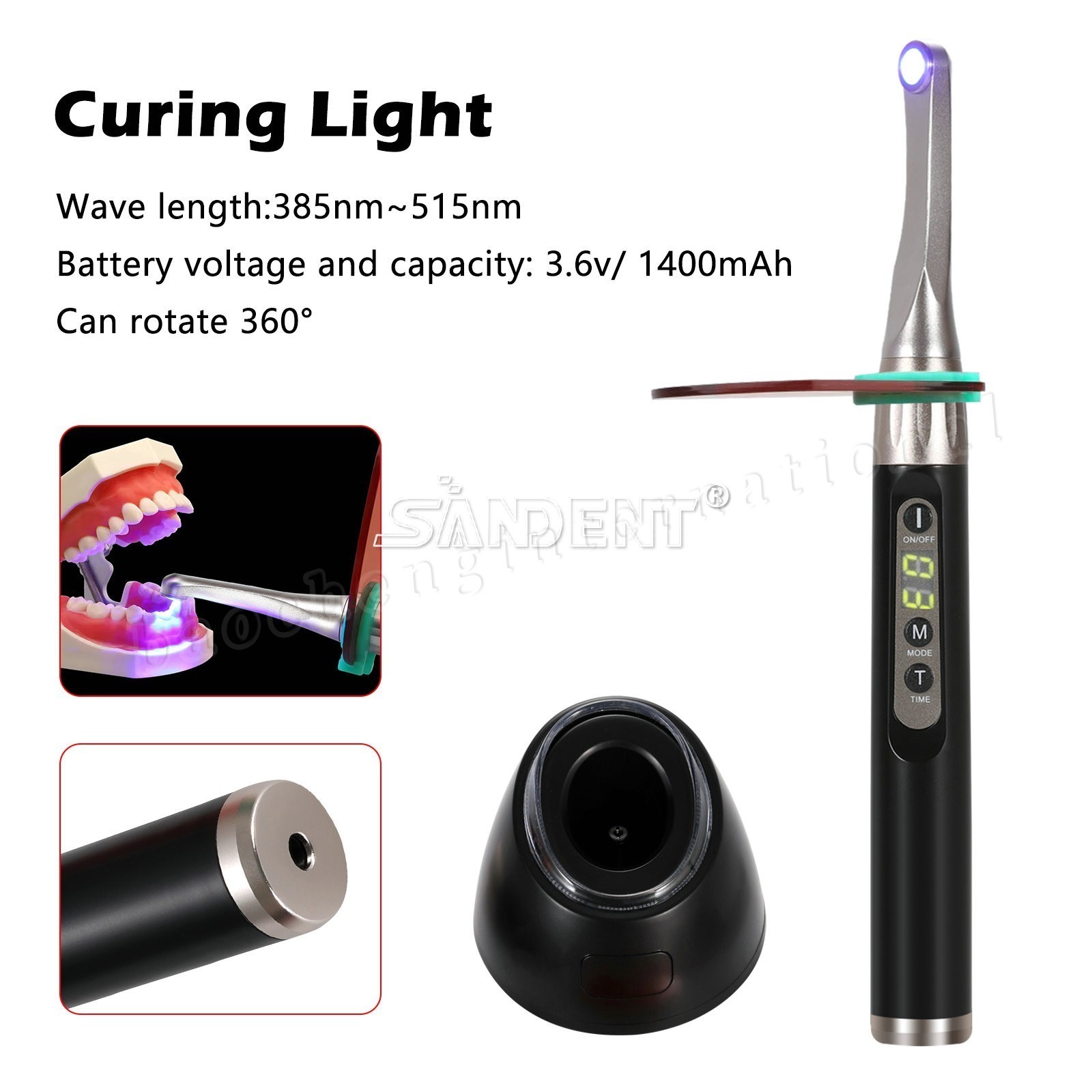 Dental iLed 1 Second Light LED Lamp 2500mw/cm²