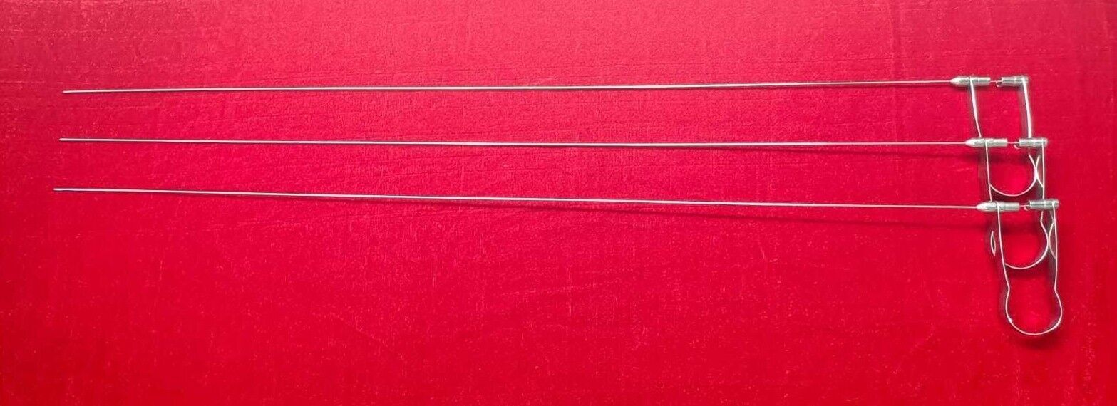 Laparoscopic Urology PCNL Bipronge Forceps 3fr 60cm Reusable Instruments – 3pc