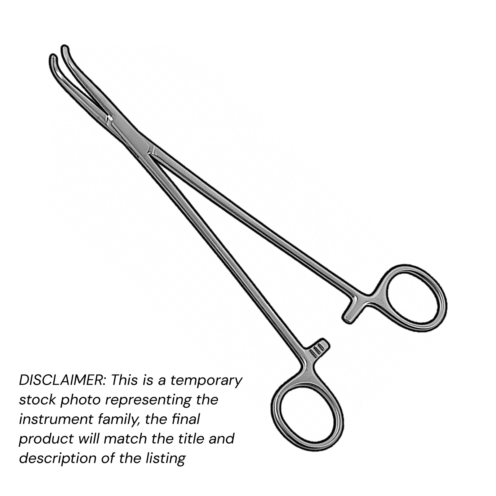 10 pcs Mixter (Gemini) Hemostat Forceps 5.5″ Full Curved Delicate Stainless EZTE