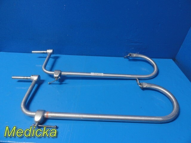 Unbranded (Allen Medical 150830-081) Candy Cane Stirrups (Leg Holders) ~ 35262