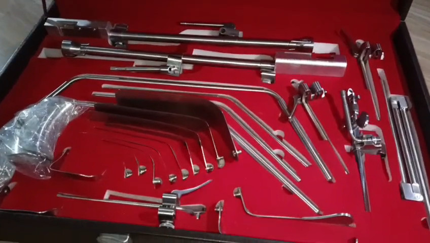 Thompson Retractor Complete Set Orthopedic Instrument Stainless Steel
