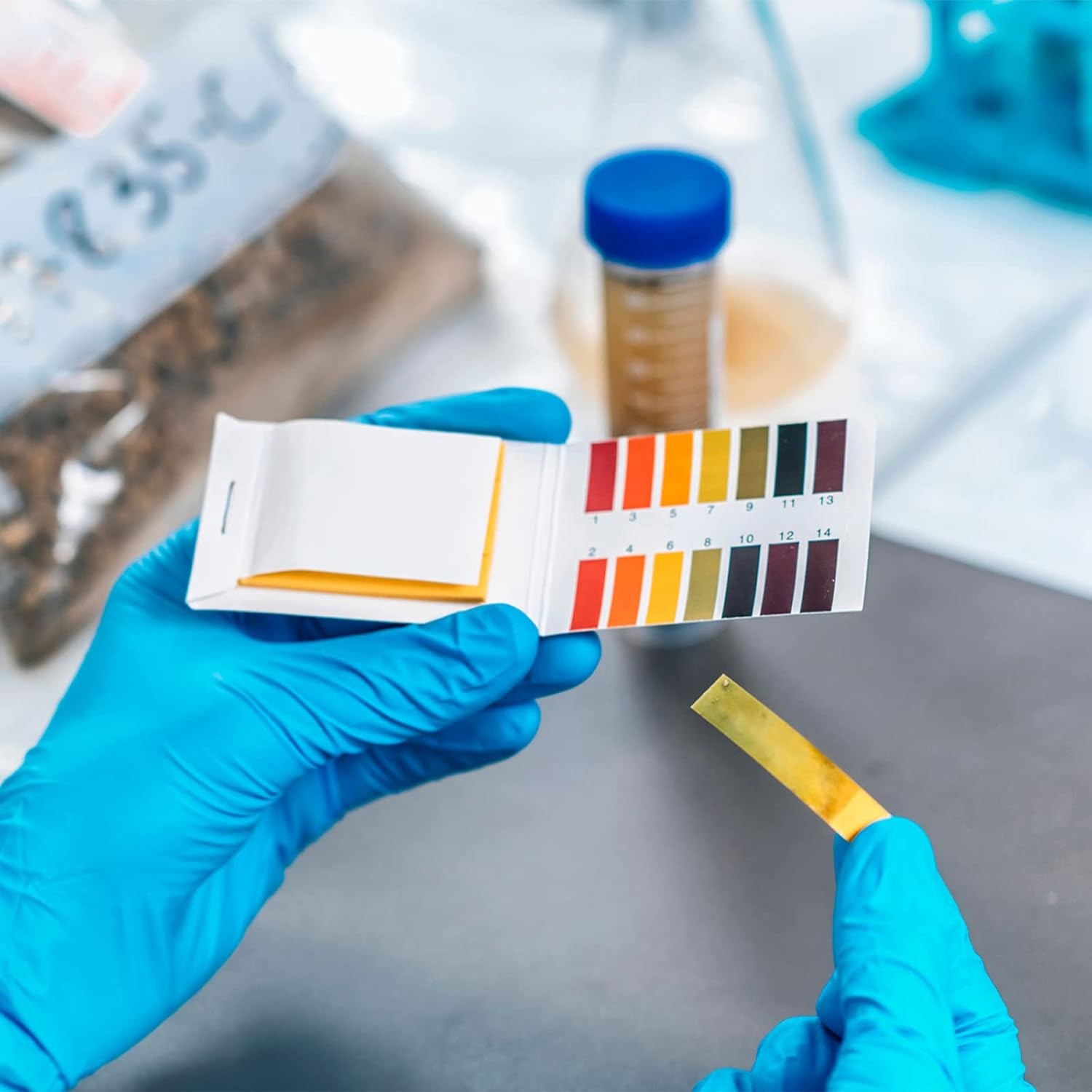 400pcs pH Indicator Test Strips 1-14 Laboratory Paper Litmus Tester Urine Saliva