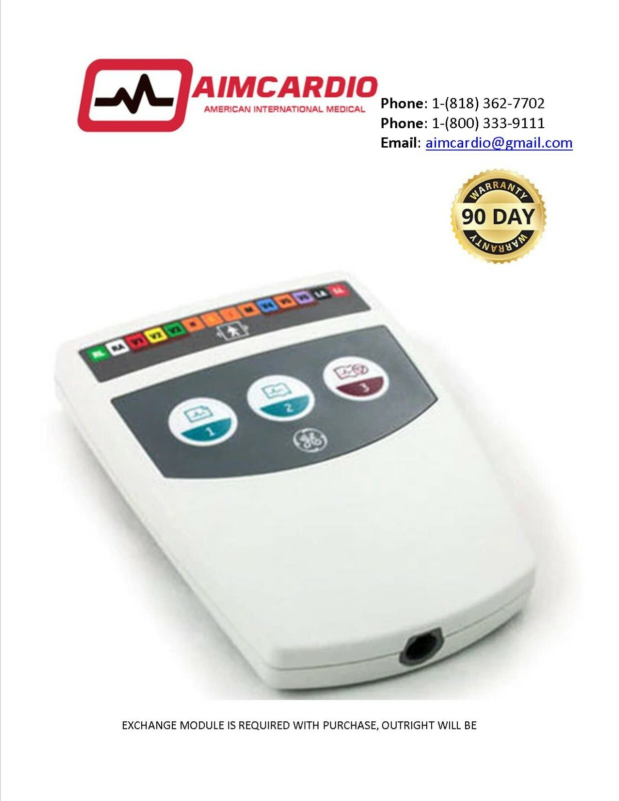 GE CAM-14 Acquisition Module |Refurbished |90 Days Warranty