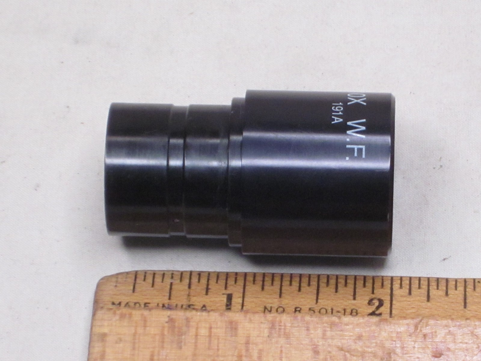 single unit 10X W.F. 191A microscope lens eyepiece optical part