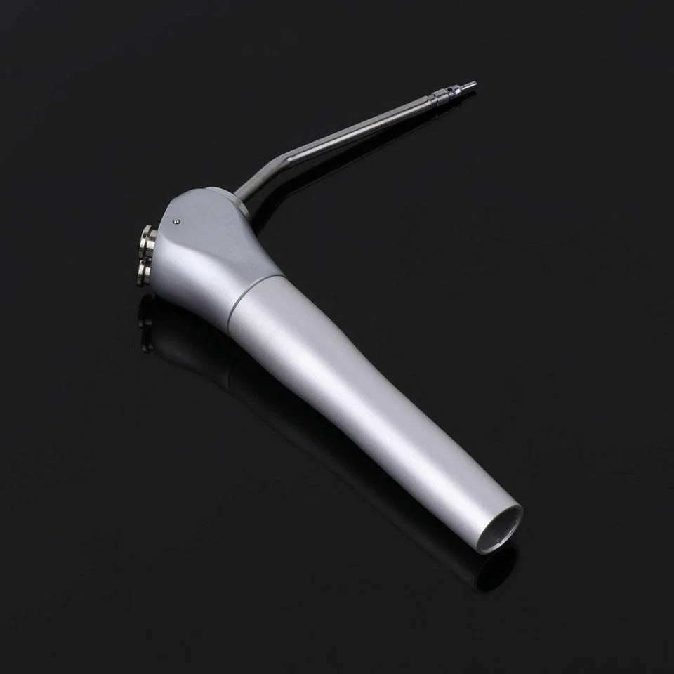 Dental Air Water Spray Triple 3 Way Button Syringe Handpiece + 2 Nozzles Tips