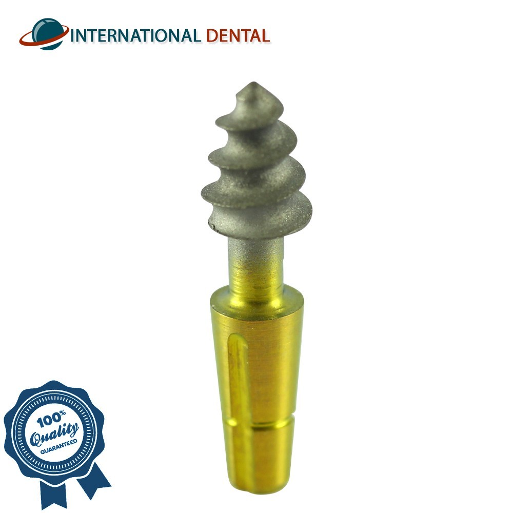 Titanium Dental Compressive Monoblock Fixture Immediate Loading Dentistry