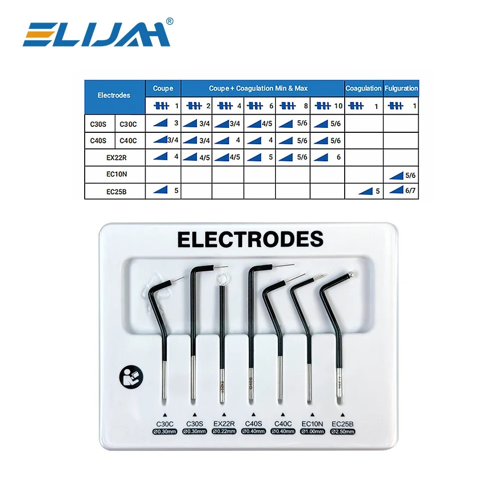 Dental Electro Electrosurgery Unit Machine High Frequency Electric 7pcs Knife