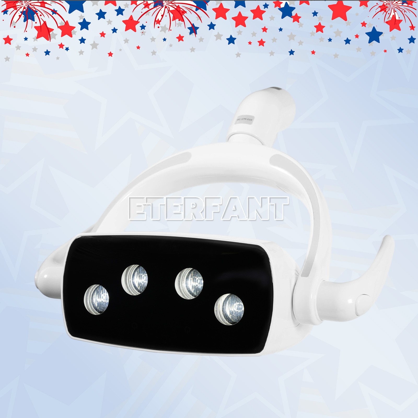 6W 4Bulb Single/Dual Color Dental Touch Dimmable LED Exam Light for Dental Chair