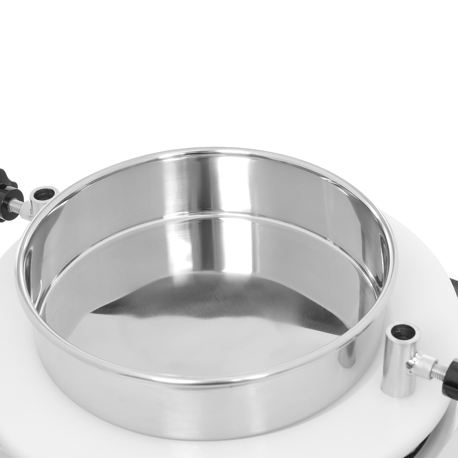 110V Electric Vibrating Sieve Shaker Sifter Machine w/ 200 Mesh Stainless Steel