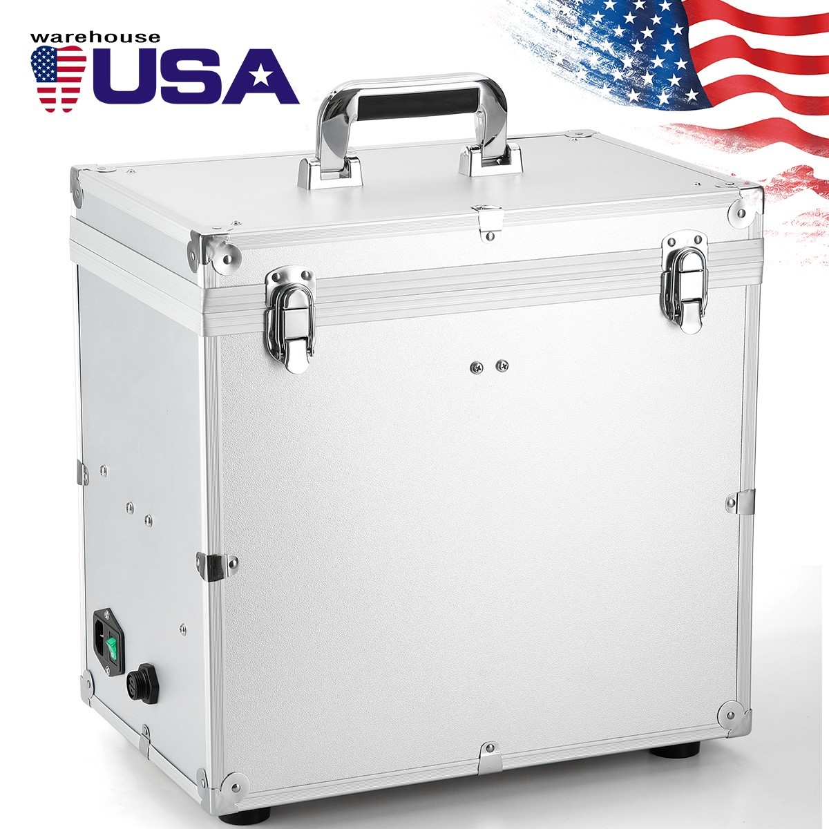 Portable Dental Delivery Unit Air Compressor Suction 4 Hole Mobile Treatment Box