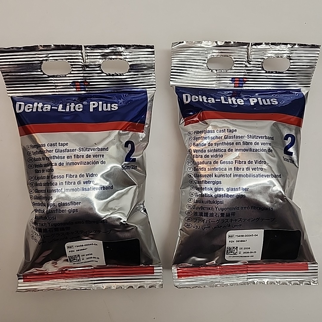 2 Delta Lite Plus Fiberglass Cast Tape, 2in. x 4yd. EXP 9-2028 Black Label