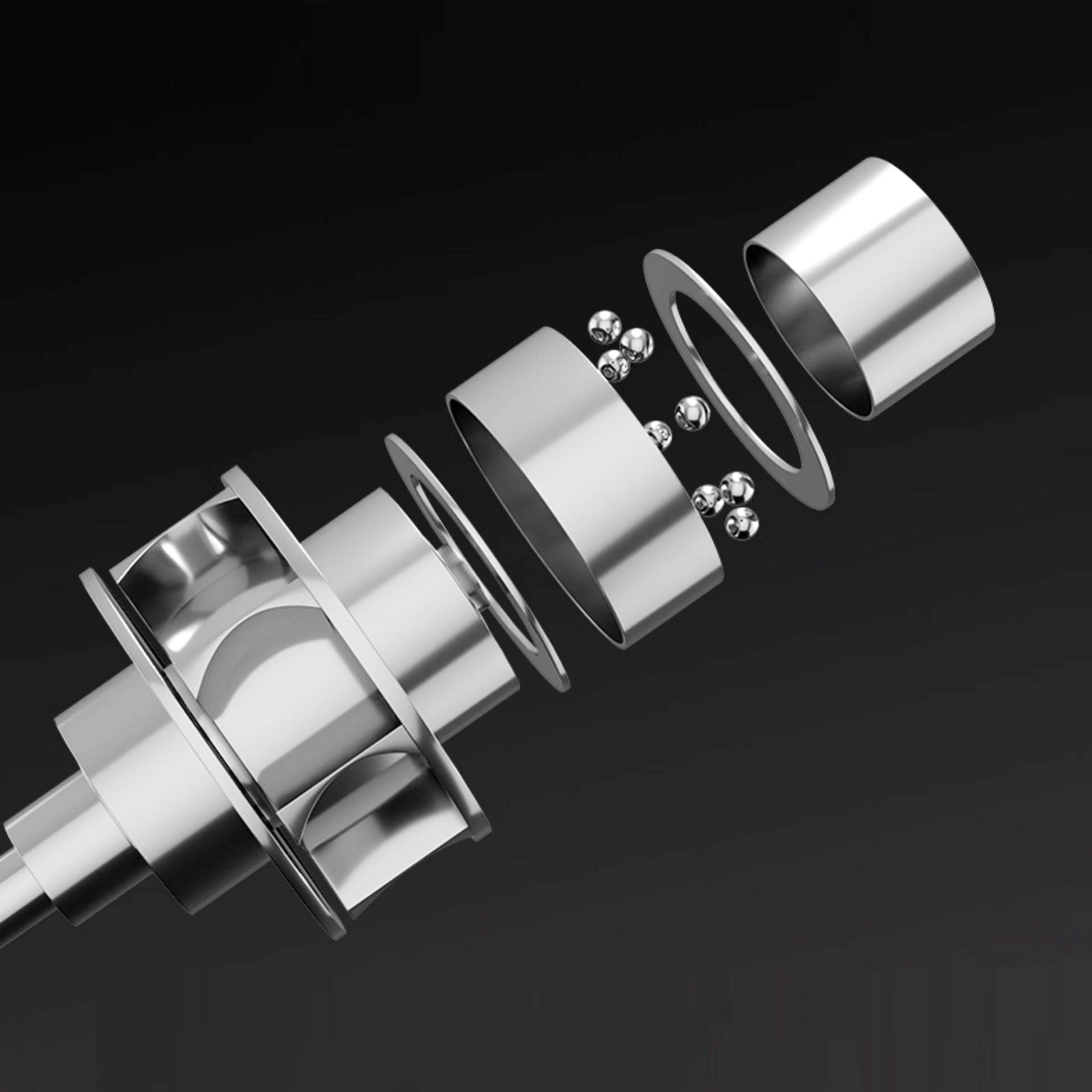 Dental Fiber Optic E-generator LED High Speed Handpiece Push Turbine 4 Holes