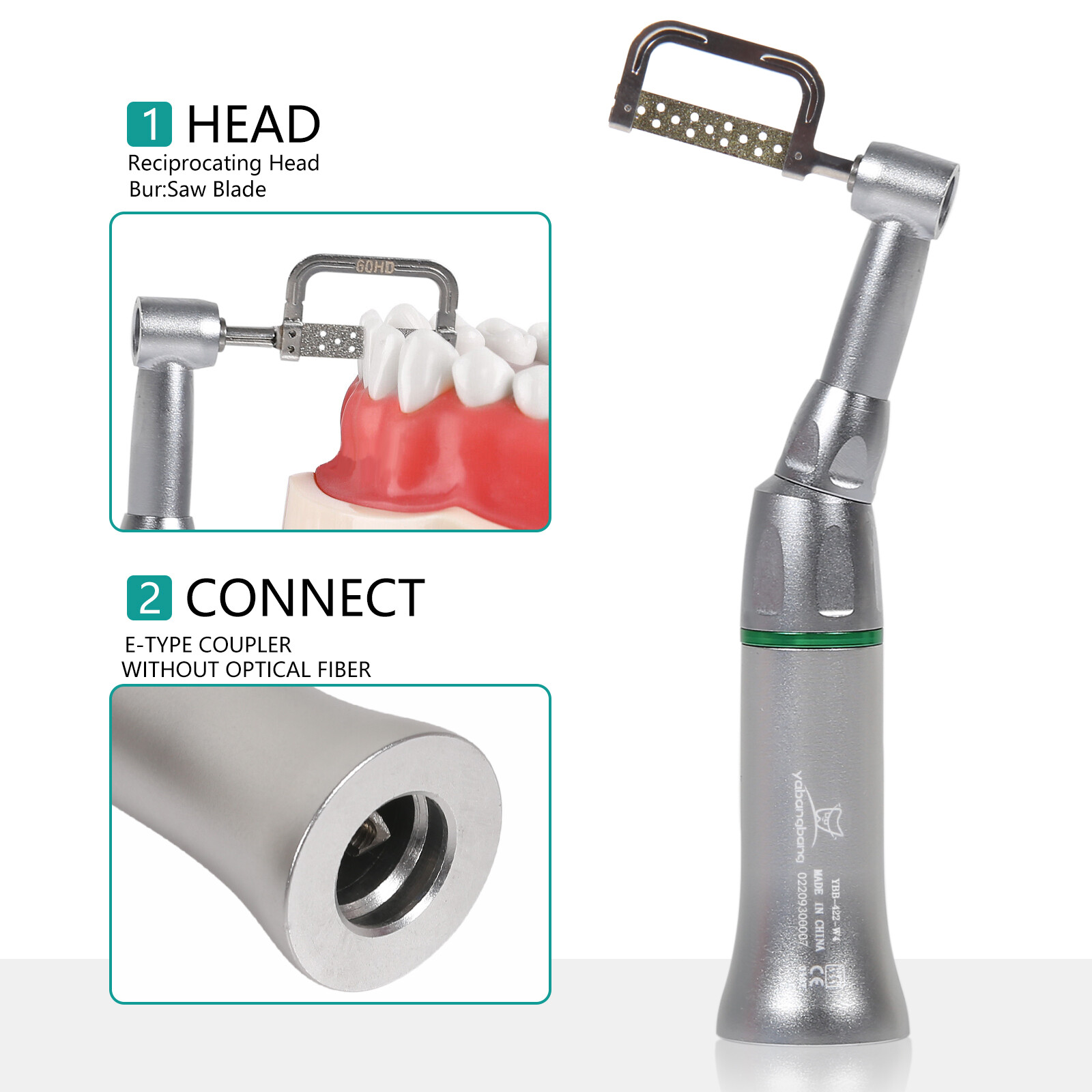 Dental 4:1 Reduction Contra Angle Handpiece Interproximal Strips