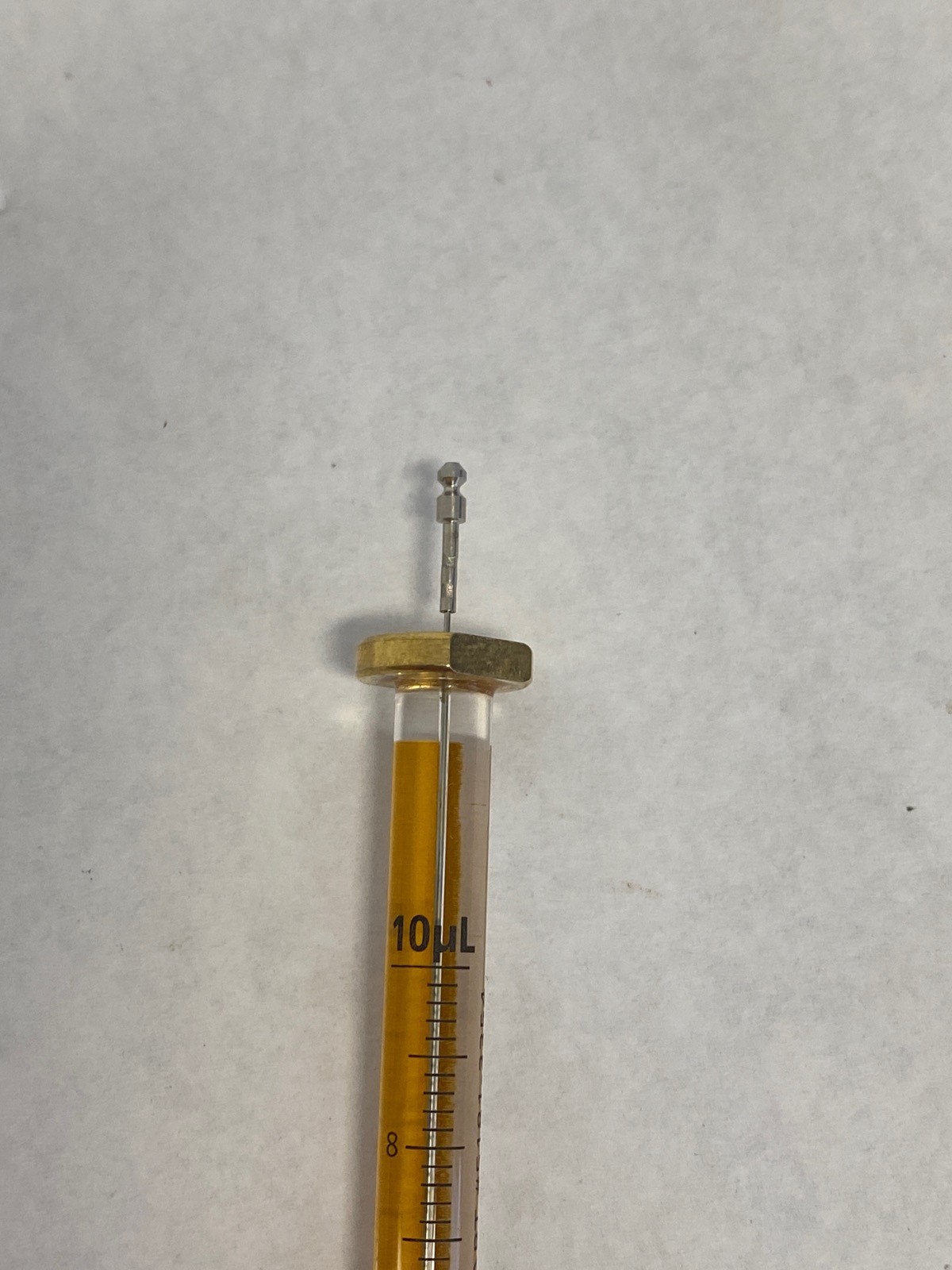 Used AGILENT Chromatography 10uL Glass Graduated ALS Syringe N 23-26g 5181-3354