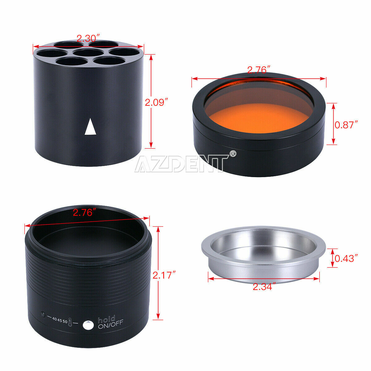 Dental Composite Resin Heater Material Soften Warmer Heating 40/45/50℃ UPS
