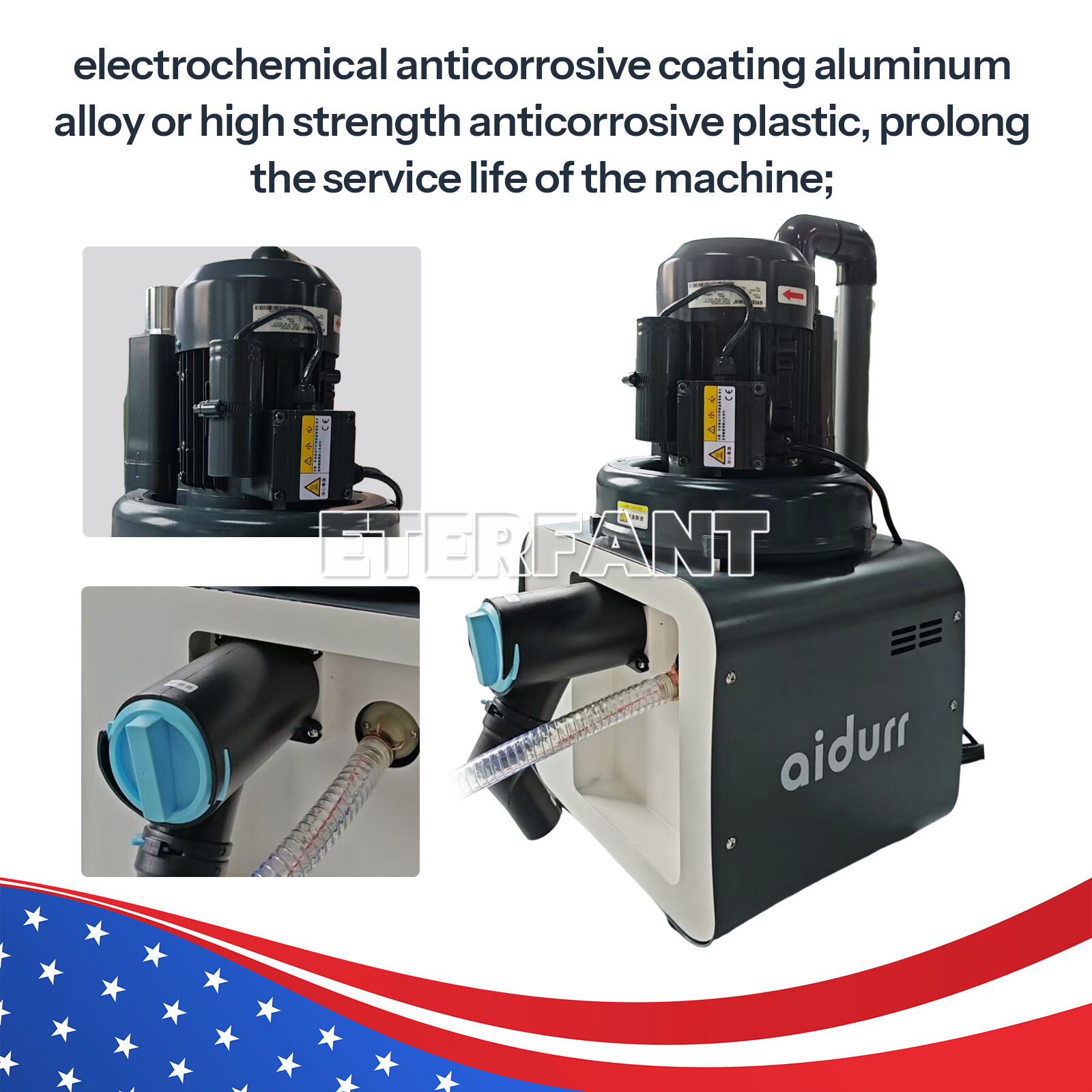 Dental Electric Suction Machine Semi-Dry Type/Dental Mobile Suction Unit System
