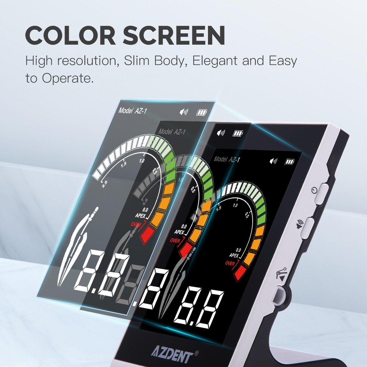 AZDENT Dental Endodontic Electronic Apex Locator Root Canal Measuring AZ-1 USA