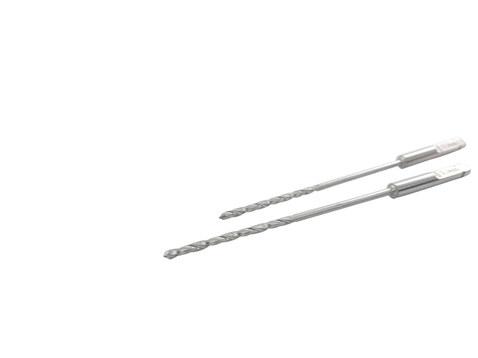 Quick Coupling Drill Bit (1.1mm,1.5mm & 2.0mm)x100mm Set of 6pcs Veterinary SS