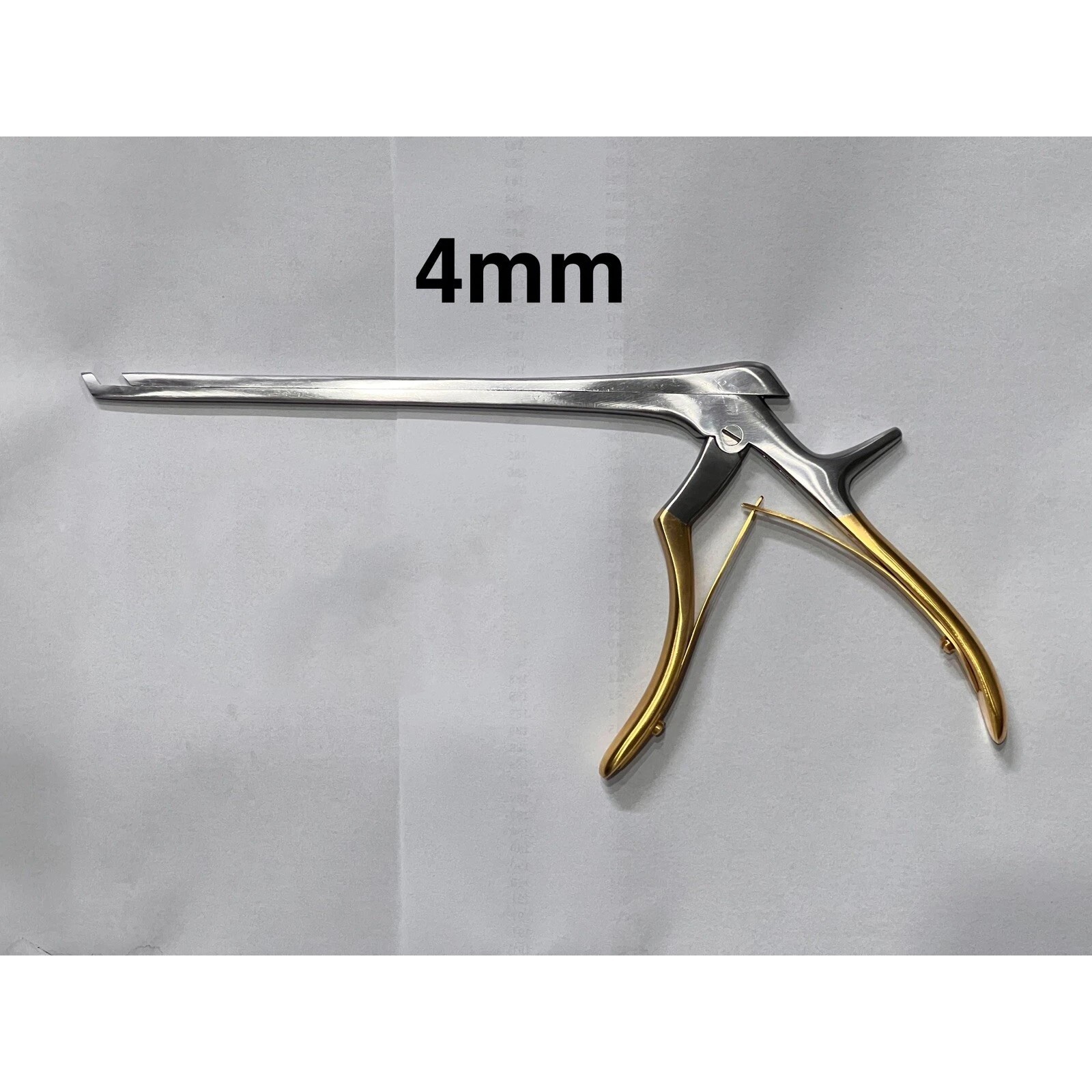 Kerrison Set 8” (1mm,2mm,3mm,4mm,5mm) 5 Pieces 45 degrees Upward Rongeurs Gold