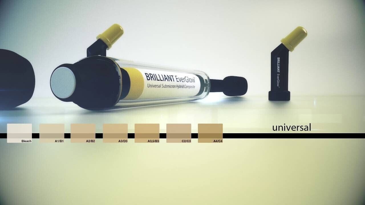 Coltene Whaledent Brilliant EverGlow Universal Composite Optimal Thixotropy