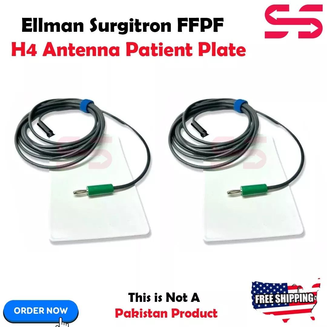 Ellman Surgitron H4 Grounding Patient Plate CE-Fast Ship from USA